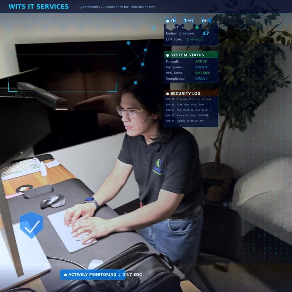 Cybersecurity Services & Compliance for Utah Businesses, WITS IT Services